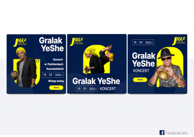 Projekt reklamy imprezy jezzowej w Podziemiach Kamedulskich.
